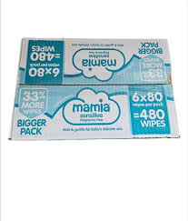 Mamia Sensitive Baby Wipes