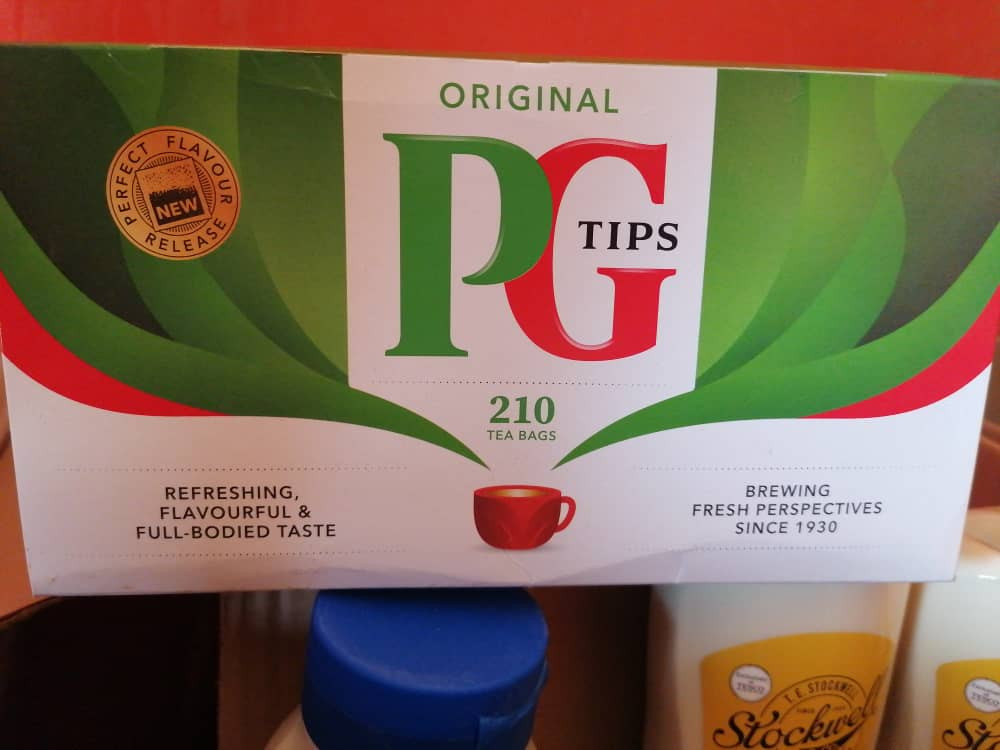 PG Tips 210 Original Tea Bags 609g